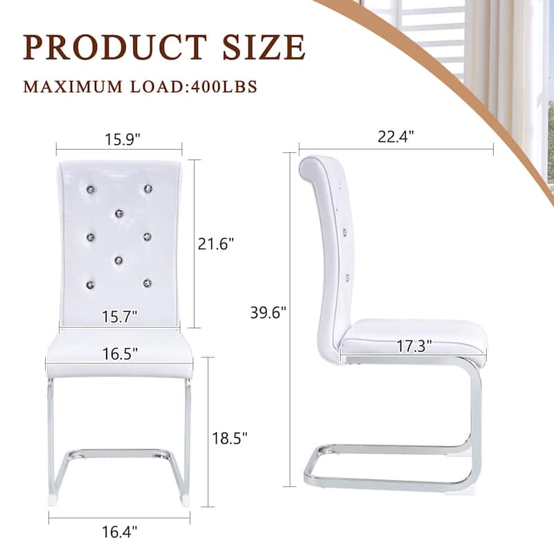 Set of 2 Retro Dining Chairs