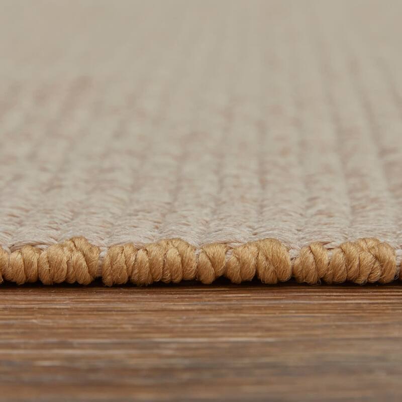 Grand Bazaar Izmir Hand Woven Solid Modern Area Rug