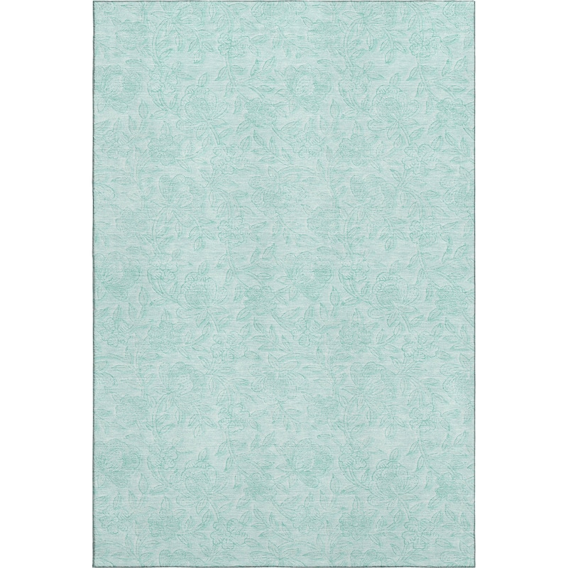 Premium Washable Super Soft Muted Floral Mayfield Rug