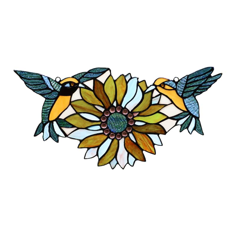 Bird Design Window Panel/ Suncatcher