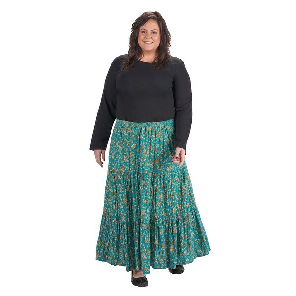 reversible maxi skirt