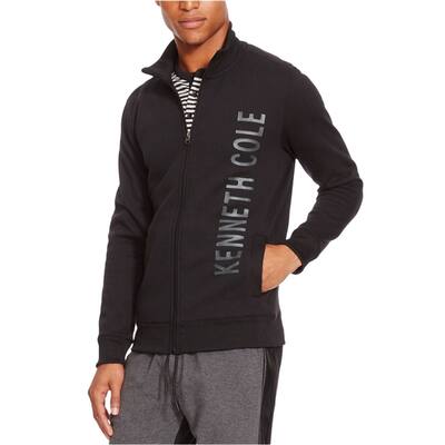 Kenneth Cole Mens Logo Sweatshirt, Black, Small
