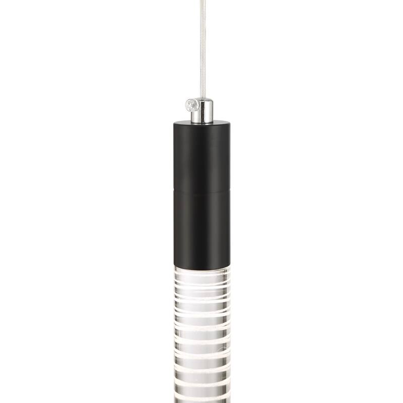 Artcraft Celine 1-Light Integrated LED Pendant - Black Finish