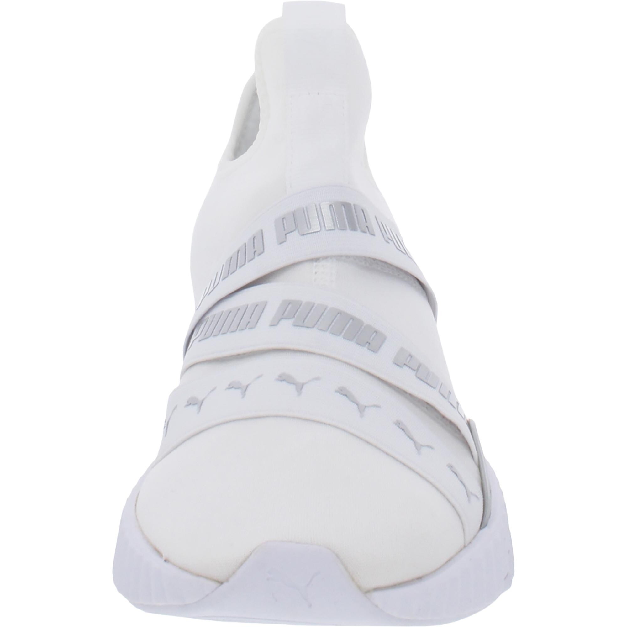 puma defy mid glossy