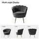 preview thumbnail 6 of 11, HULALA HOME Xabier Cute Modern Upholstered Barrel Chair Accent Chair with Tufted Back