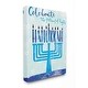 preview thumbnail 2 of 9, Stupell Festival Of Lights Hanukkah Holiday Menorah Blue Word Design Canvas Wall Art, Proudly Made in USA