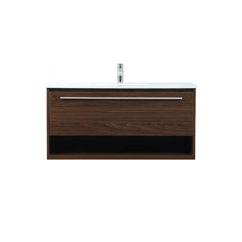 Brush 36 - 48 Inch Single Bathroom Vanity