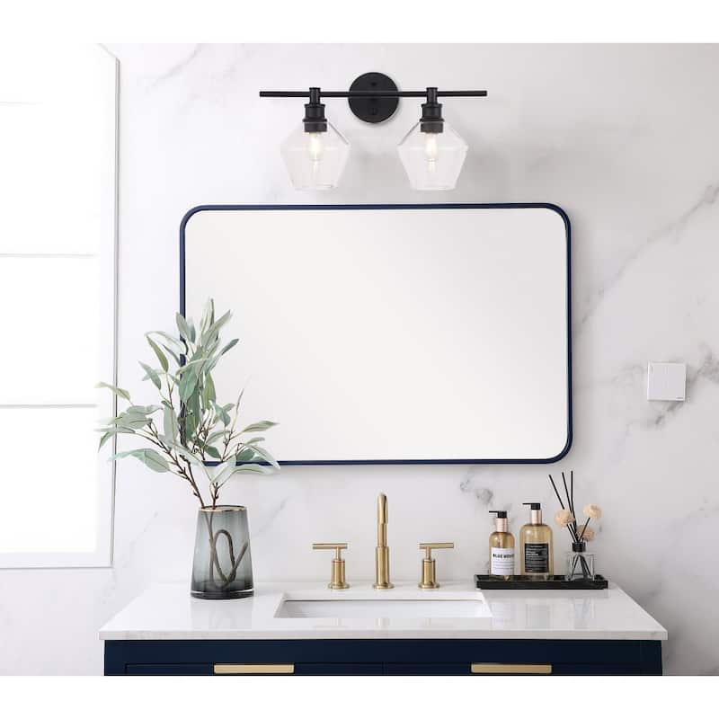 Gerald 2-Light Wall Sconce - 19.1/10.2 - 19.1/10.2