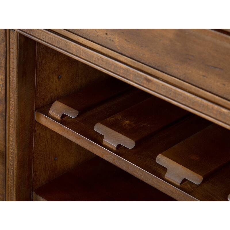 Magnussen Home Bay Creek Toasted Nutmeg Buffet - 66''W x 19''D x 36''H