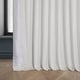 preview thumbnail 40 of 58, Exclusive Fabrics Extra Wide Heritage Plush Velvet Room Darkening Curtain (1 Panel)