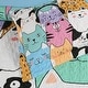 preview thumbnail 3 of 3, MarCielo Kids Quilt Bedspread Set Cat WX202