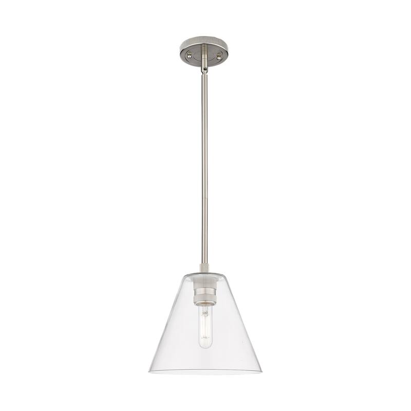 Innovations Lighting Downtown Urban - Crown Point - 1 Light 8" Berkshire Stem Hung Pendant