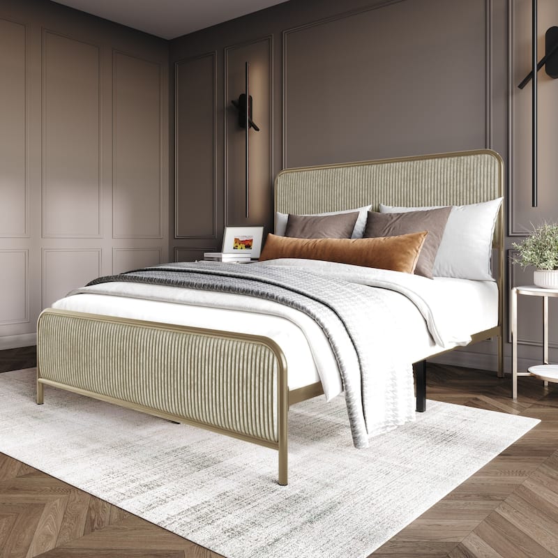 Clayfell Parma Panel Bed