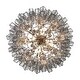 preview thumbnail 4 of 5, Addis 16 Light Polished Chrome Chandelier - 32"W x 21.5"H x 32"D
