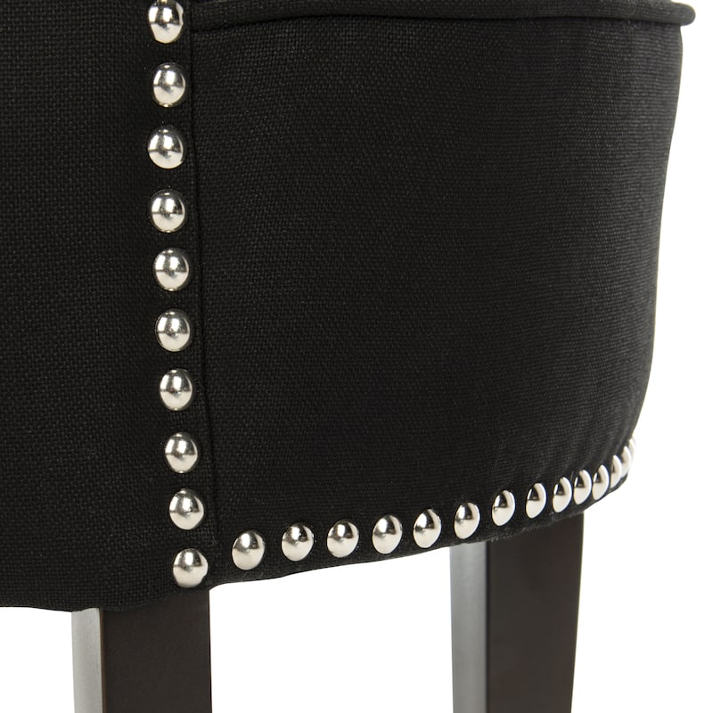 SAFAVIEH Aja Vanity Stool - 17.9" x 19" x 22.8" - 18Wx19Dx23H