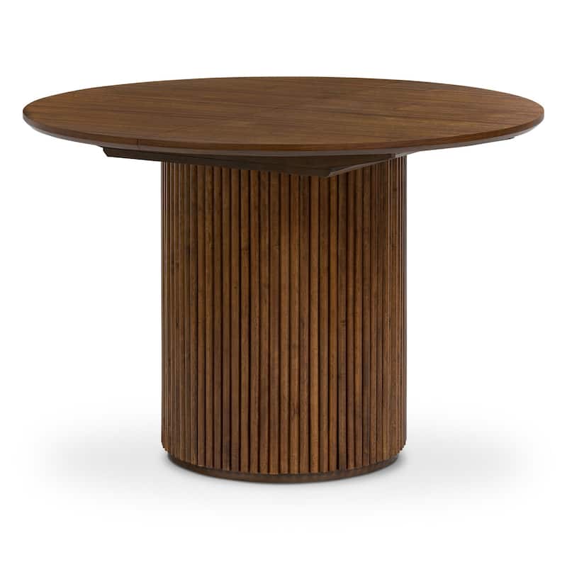 Poly & Bark Ronda 43"-59" Wood Extension Dining Table - Walnut