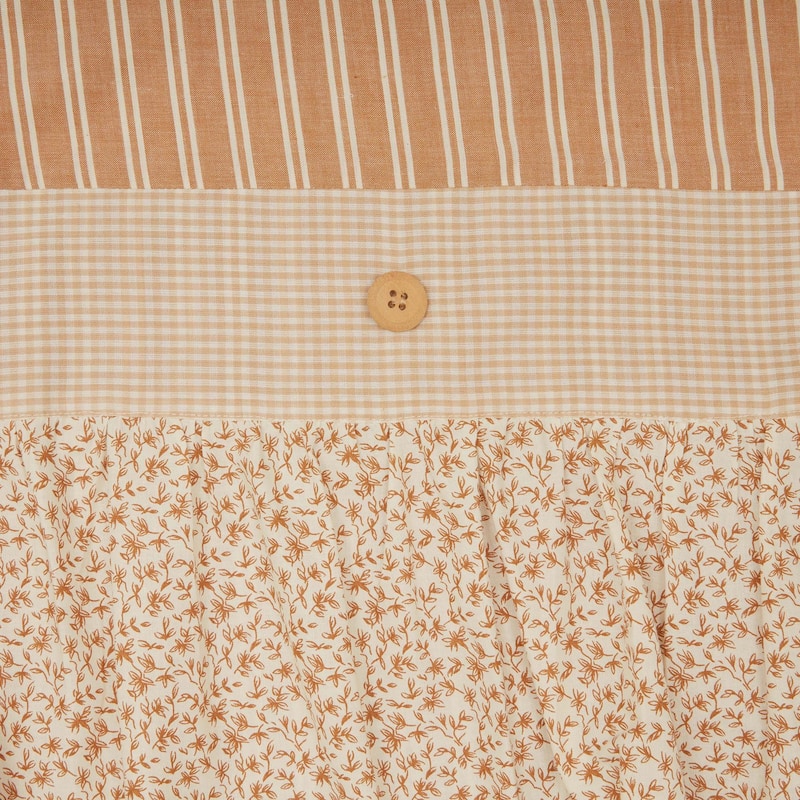 Camilia Ruffled Shower Curtain 72x72