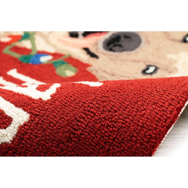 Liora Manne Frontporch Happy Holidays Indoor/Outdoor Mat
