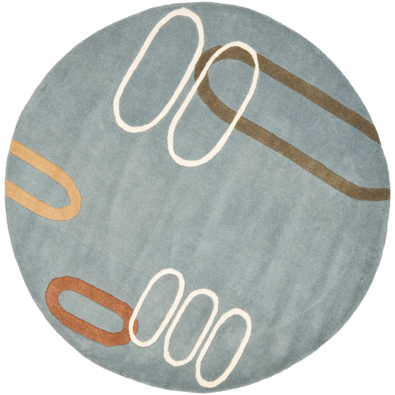 SAFAVIEH Handmade Soho Eluned Abstract N.Z. Wool Rug
