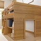 preview thumbnail 7 of 21, Max and Lily Farmhouse Twin Low Loft Bed with 2 Bookcases