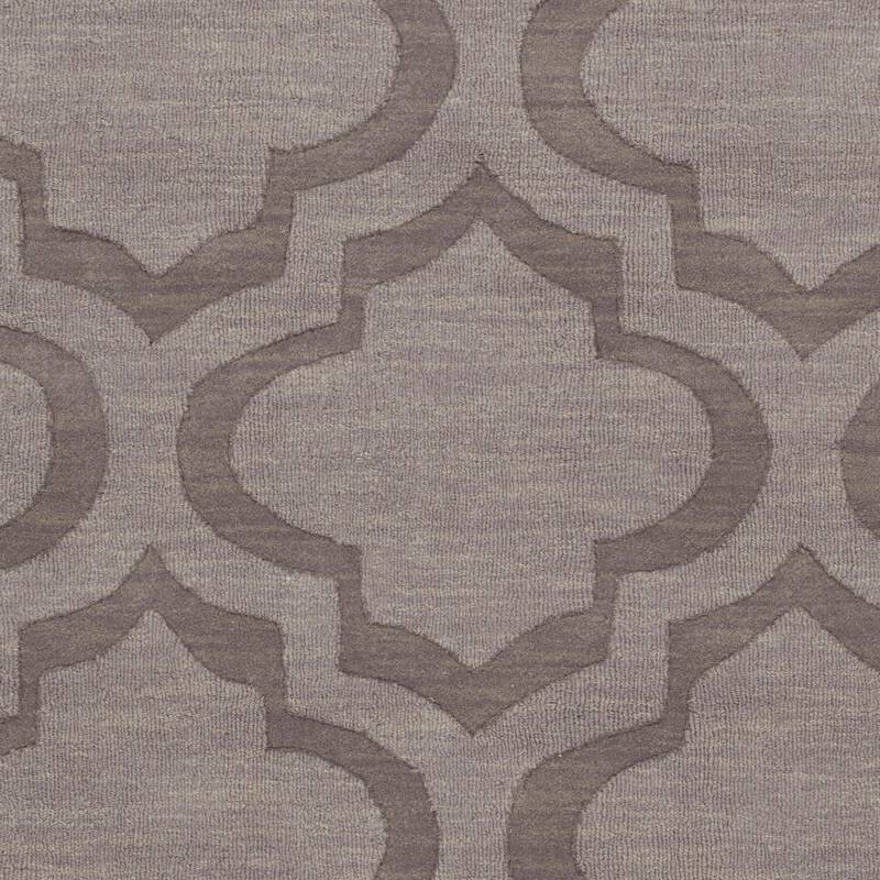 Hand-Woven Ali Tone-on-Tone Moroccan Trellis Wool Rug (9' x 12')
