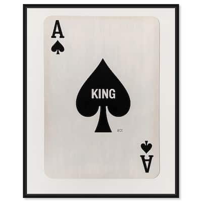 King of Spades Canvas by Art Remedy