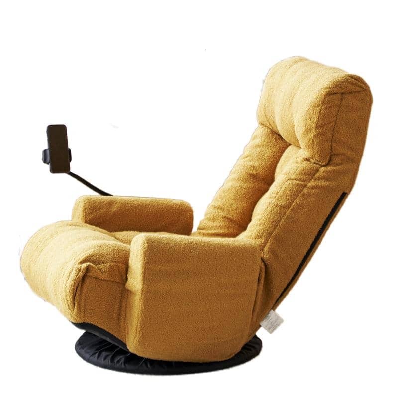 360 degree Swivel Adjustable Lounger with Phone Holder - Ergonomic Recliner for Living Room & Game Room Relaxation