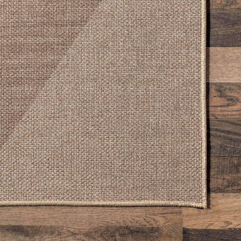 Nuloom Simple SuperiorWash Diamond Easy-Jute Machine Washable Area Rug