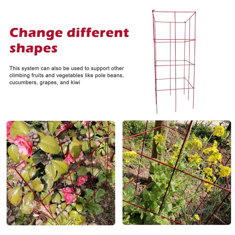 Foldable Cucumber Trellis, Outdoor Garden Trellis for Climbing Plants