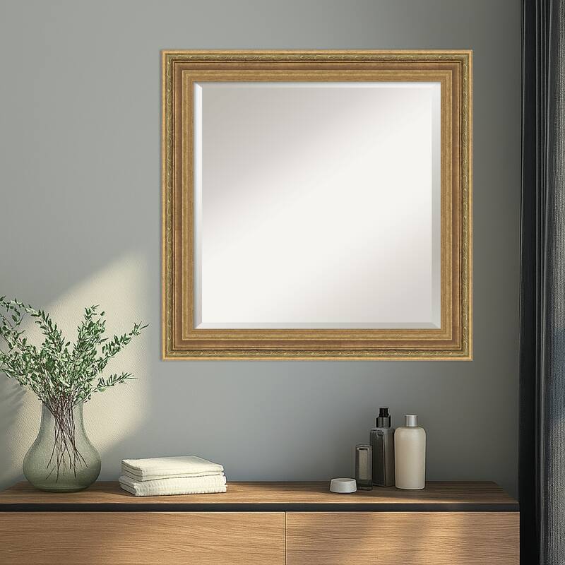 Elliot Gold Beveled Framed Wall Mirror - Elliot Gold