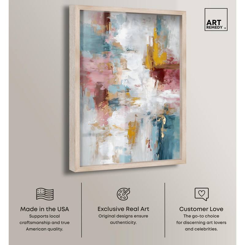 Warmth and cool II Shadowbox by Art Remedy