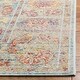 preview thumbnail 3 of 2, SAFAVIEH Sevilla Kacandone Traditional Oriental Viscose Rug - Light Blue/Multi - 4' x 5' 7"