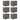 Suncast SS500ST 22 Gallon Small Resin Outdoor Patio Storage Deck Box (6 Pack)