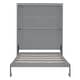 preview thumbnail 17 of 16, Murphy Bed Queen Size Wood Foldable Wall Bed Frame with Shelves