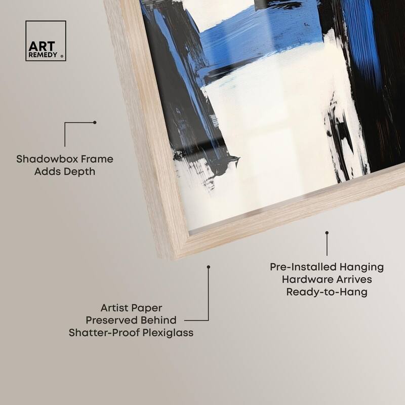 Blue Streak II Shadowbox by Art Remedy