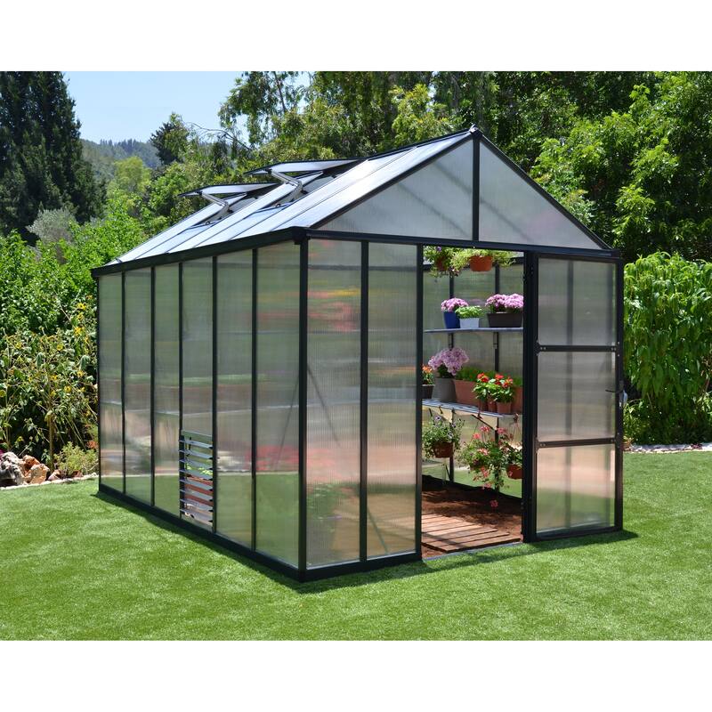 Glory Gray/Diffused DIY Greenhouse Kit - 8 ft. x 12 ft.
