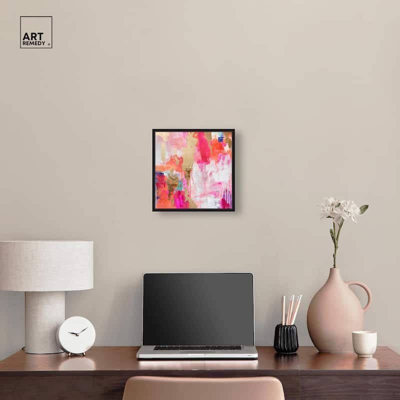 Exuberant Hues III Canvas by Art Remedy