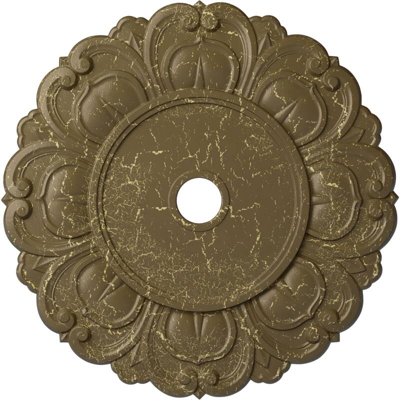 32 1/4"OD x 3 5/8"ID x 1 1/8"P Angel Ceiling Medallion