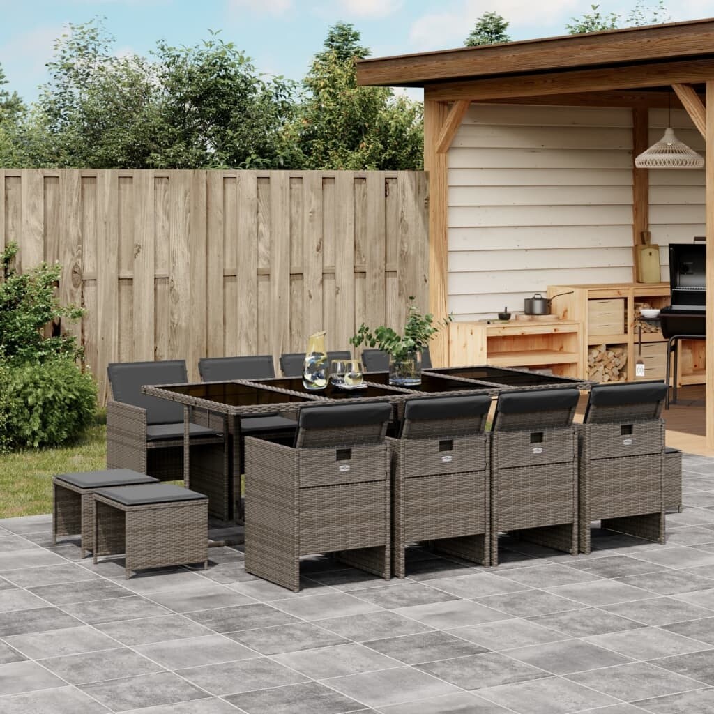 13 piece rattan cube set hotsell