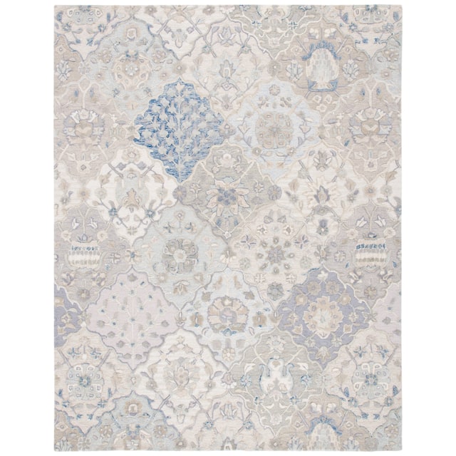SAFAVIEH Handmade Glamour Noella Floral Wool Rug