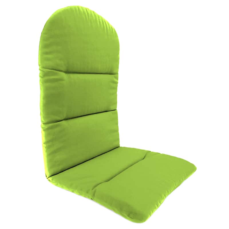 21" x 49" Outdoor Adirondack Chair Cushion with Back Strap - 49'' L x 20.5'' W x 2.5'' H - Greenery Lime