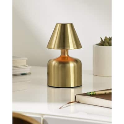 Livabliss Furnas Traditional Accent Table Lamp - 6"H x 4"W x 4"D