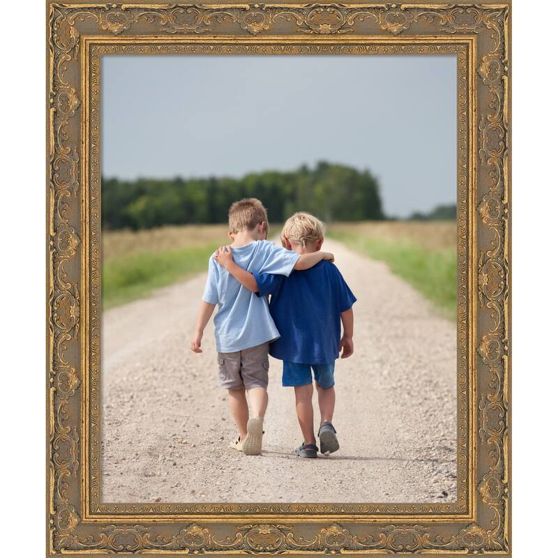 Filigree Picture Frame, Photo Frame - 16x20 - Filigree Gold