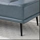 preview thumbnail 16 of 28, 55"W Faux Leather End of Bed Bench With side table