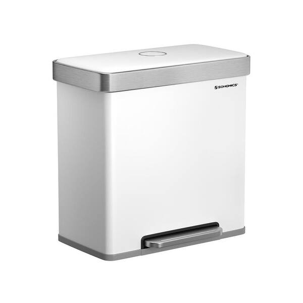 16 Gallon(2 x 8 Gallon) Dual Compartment Trash Can Bed Bath & Beyond