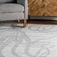 preview thumbnail 6 of 12, Nuloom Thomas Paul Power loomed Octopus Area Rug