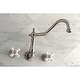 preview thumbnail 12 of 43, Heritage 3-Hole Wall Mount Roman Tub Faucet in Polished Brass
