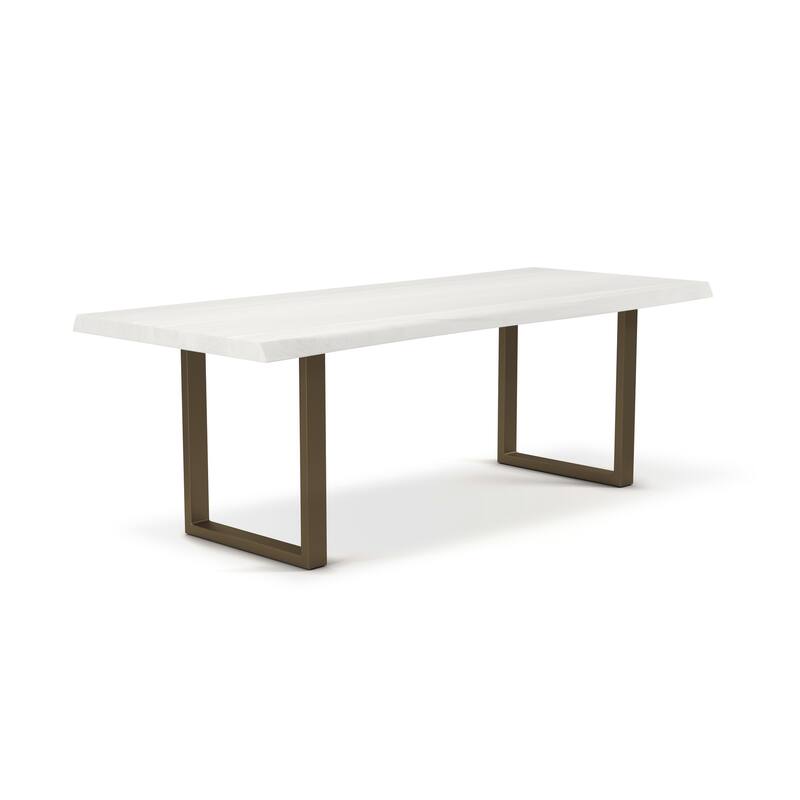 Urbia Brooks Solid Acacia Dining Table - U Base