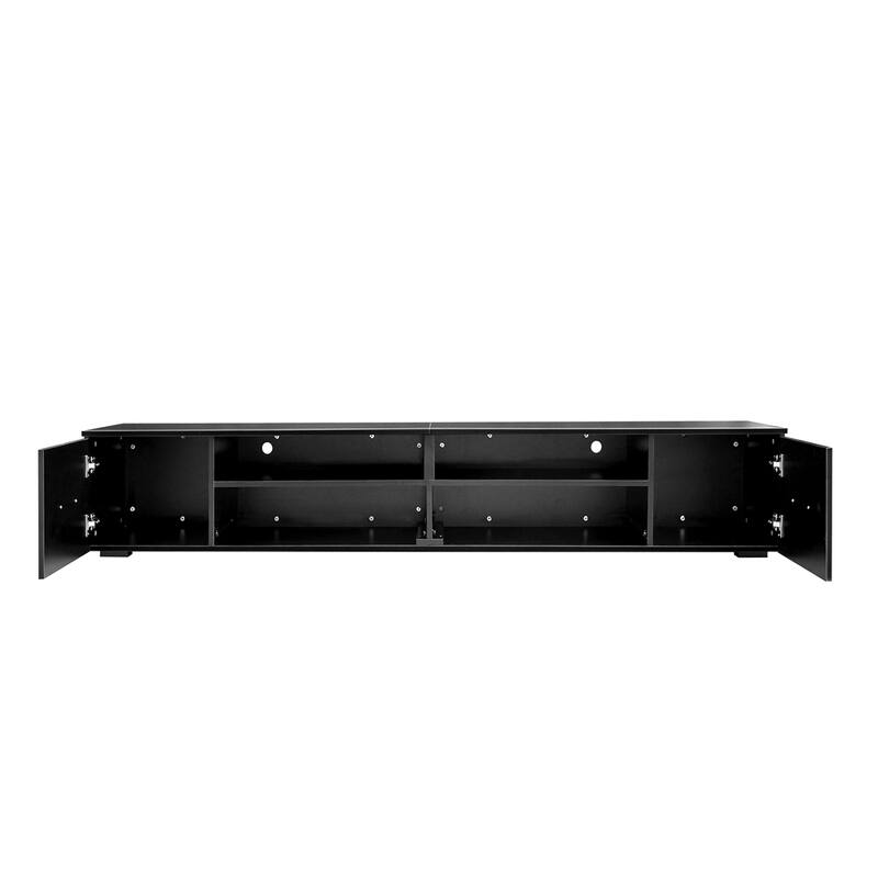 Stand for TV Up to 90 Inch, Large Led TV Stand with 4 Storage Drawers