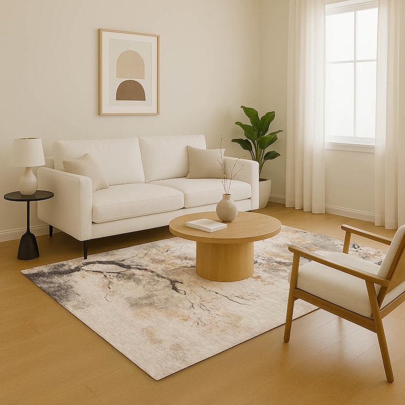Premium Washable Super Soft Abstract Mayfield Rug
